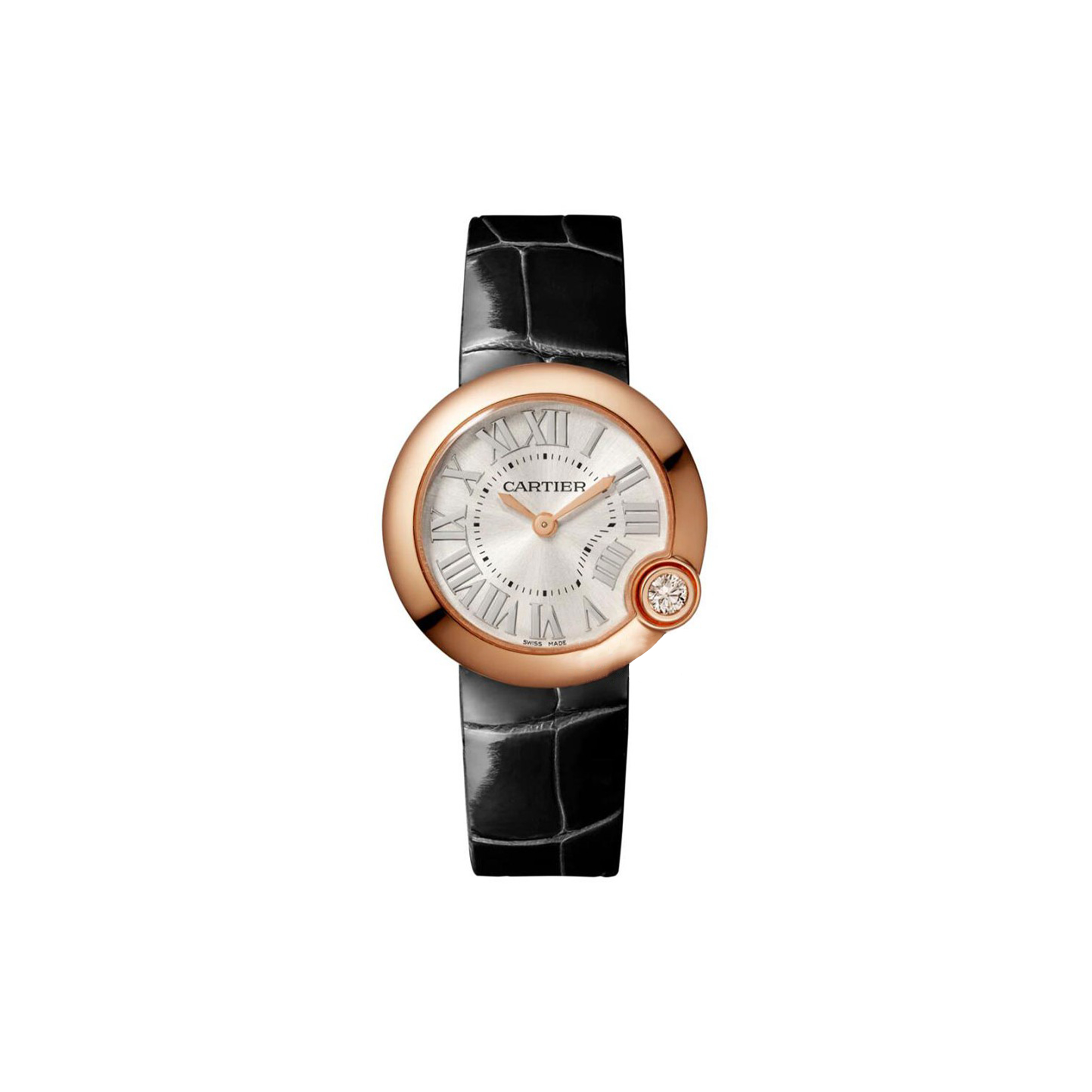 CARTIER BALLON BLANC DE CARTIER SERIES 30MM WATCH WGBL0003